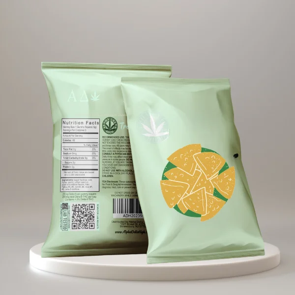 Custom Printed Chip Bags 6.5 x 9 "